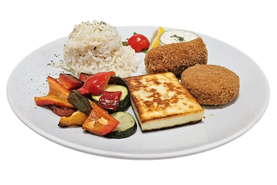 Vegetarian platter