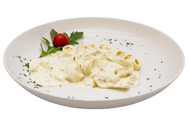 Cream sauce with cheese