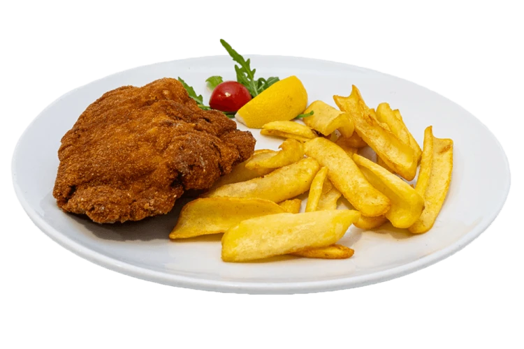 Pork steak "Cordon Bleu"