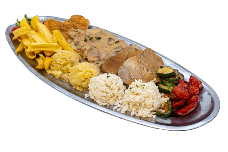 "Trojane" platter for 2 people