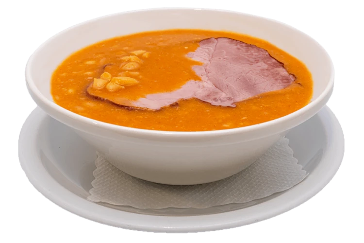 Bean stew with smoked meat