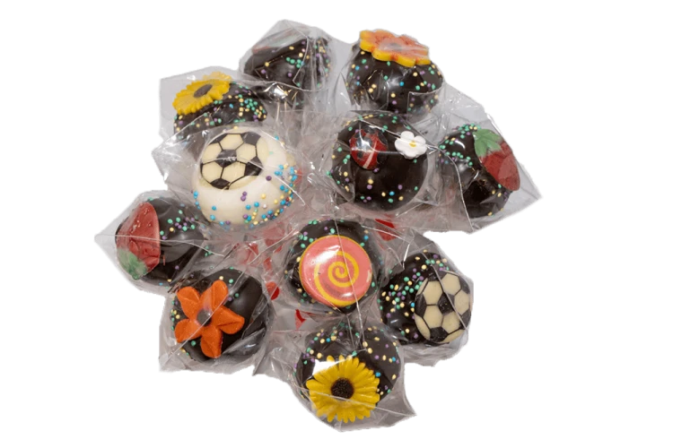 Choco-cake pops